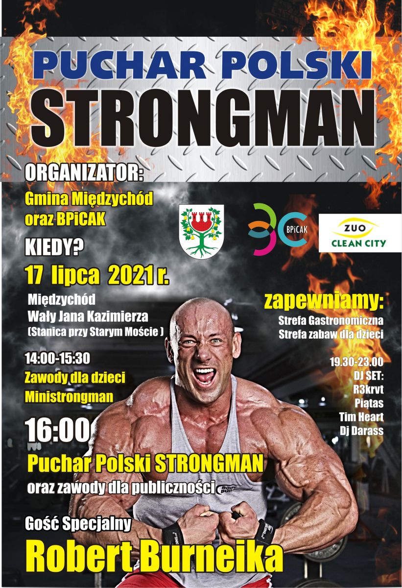 Plakat Puchar Polski Strongman